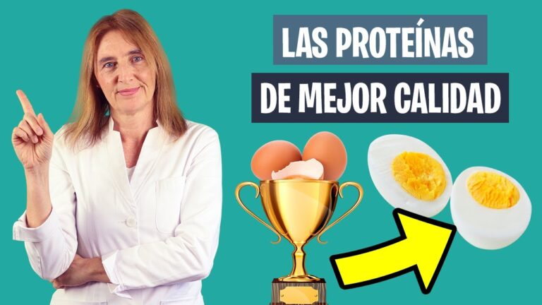 La cantidad de proteínas en un huevo
