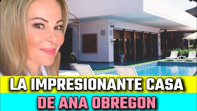 Ana Obregón: ¿Dónde vive la actriz?
