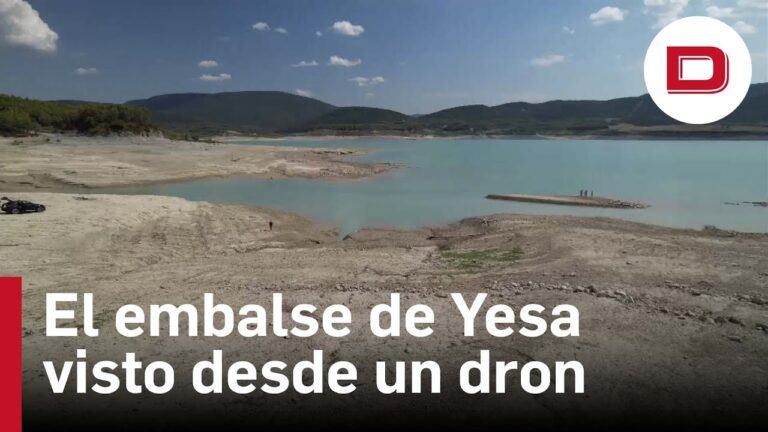 Nivel óptimo del pantano de Yesa: situación actual