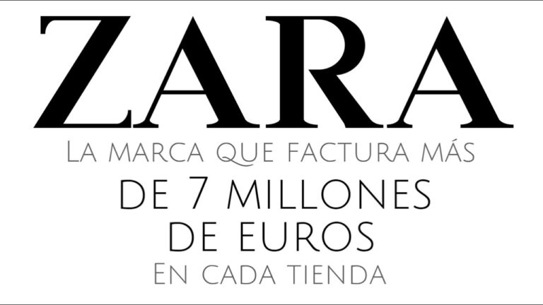La facturación anual de Zara: ¿Cuánto es?